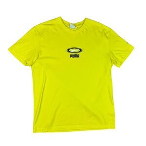 Puma Men's Bright Yellow T-shirt